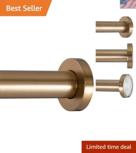 Shower Tension Curtain Rod - Adjustable Spring Tension Rod for Shower Curtain... - Picture 1 of 7