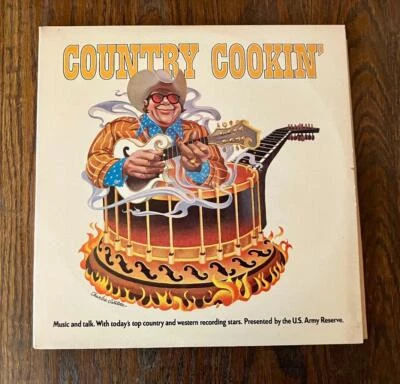 Country Cookin' Lee Arnold Army Reserve #265-#268 Glen Campbell Cal Smith EX Foto 1 de 3