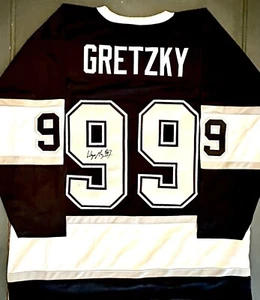 Wayne Gretzky Signed Los Angeles Kings Hockey Jersey COA - Picture 1 of 8