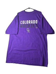 MLB Colorado Rockies Men's T Shirt XL Fanatics Big And Tall - Picture 1 of 13
