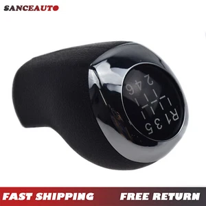 Chrome Gear Shift Knob Lever 6 Speed For Hyundai Elantra GT i30 2012-2017 New - Picture 1 of 11
