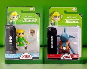 Zelda & Bokoblin  World of Nintendo Link Action Figure 2.5" Bundle New Sealed - Picture 1 of 3