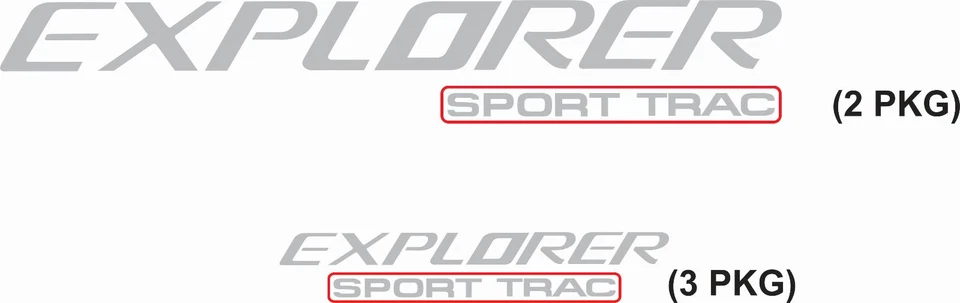 Explorer Sport Trac Decal Sticker  - Image 1 of 1