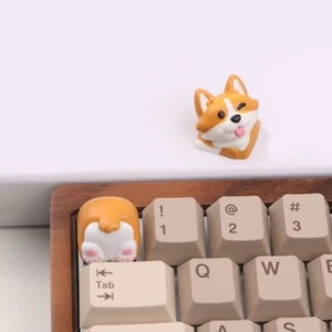 Artisanal ABS PVC Keycap 3D Corgis Butt Keycap for Keyboards Customization - Picture 1 of 14