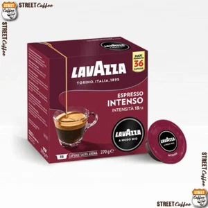 360 CIALDE CAPSULE CAFFE' LAVAZZA A MODO MIO MISCELA INTENSO 100 % ORIGINALI - Foto 1 di 12