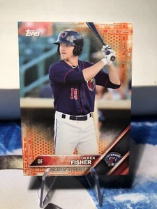 2016 Topps Pro Debut Orange /25 Derek Fisher #12 - Picture 1 of 2