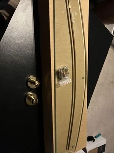 Signature Hardware 1803-BP Collezione Ceeley Ripiano Vetro Temperato Oro - Foto 1 di 1