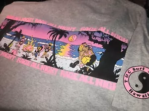 80's T&C Surf Designs T-shirt Men's Large Washed Heather Gray - Picture 1 of 3