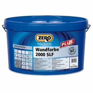 Zero Wandfarbe 2000 SLF - 1 Liter Weiss - Bild 1 von 1
