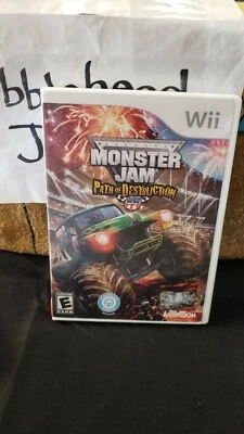 CIB MONSTER JAM PATH OF DESTRUCTION NINTENDO WII VIDEO GAME - Image 1 of 4