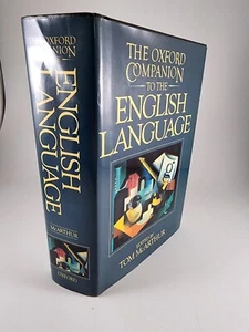 The Oxford Companion to the English Language Studies Reference Dictionary HC - Picture 1 of 12