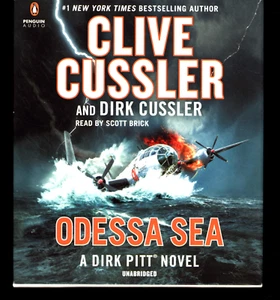 AUDIO BOOK CLIVE CUSSLER ODESSA SEA DIRK PITT NOVEL 10 CD'S - Picture 1 of 1
