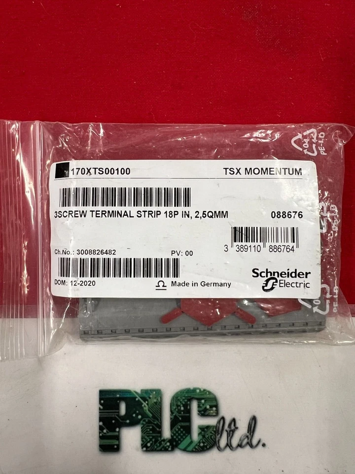 Modicon Nuevo! 170XTS00100 Momentum Terminal 170-XTS-001-00 - Imagen 1 de 2