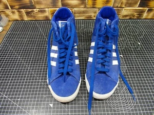 Vintage Adidas Basket Profi Turnschuhe. uk 9, US 9,5 EUR 43,5. Blau - Bild 1 von 13