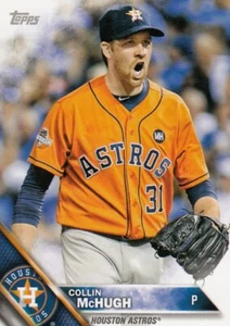Lot of (10) 2016 Topps Mini COLLIN MCHUGH Card LOT SP/1000 #652 Astros - Picture 1 of 1