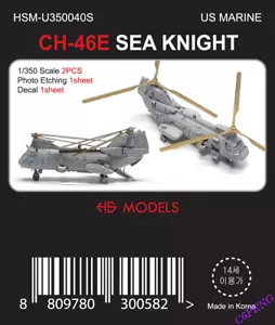 HS-MODEL U350040S 1/350 US MARINE CH-46E SEA KNIGHT - Picture 1 of 7