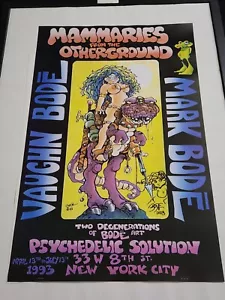 Graffiti Death NYC Vaughn MARK BODE SIGNED Comic Book Rare Art Andy Warhol Wiz - Picture 1 of 15