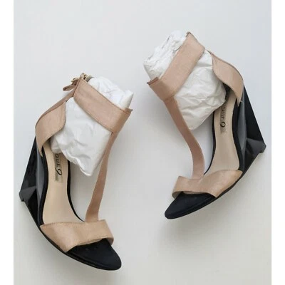 BOUTIQUE 9 Pointed Toe T Strap Wedge Open Toe Sandals Women's Size 5.5 US - Image 1 of 4