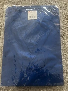 Allheart Mens Scrubs Basics Size Small Blue Top - Picture 1 of 3
