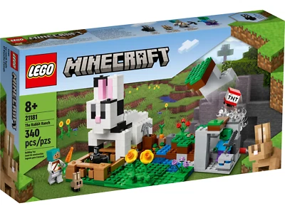 LEGO Minecraft 21181 The Rabbit Ranch New Factory Sealed - Image 1 of 4