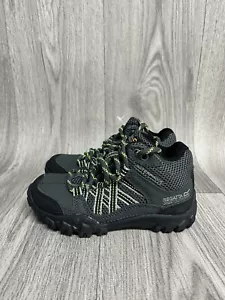 Regatta Samaris grau Leder Wanderstiefel Kinder UK Größe 9 brandneu - Bild 1 von 5