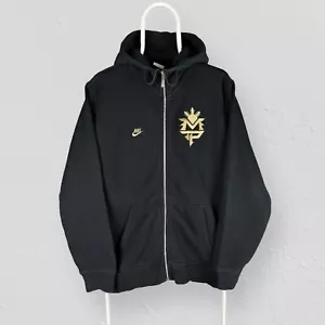 Vintage Nike x Manny Pacquiao Hoodie Black Full Zip Rare Boxing Mens Large - Picture 1 of 5