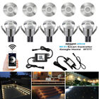 Low Voltage 22mm Outdoor Yard Lighting 12V LED Deck Rail Stair Lights Warm White