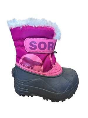 Botas impermeables Sorel Snow Commander para niños talla 6 Foto 1 de 4