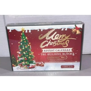Albero di Natale Calendario Avvento Albero Blocchi Costruzioni Set 1102 Pezzi Nuovo - Foto 1 di 9