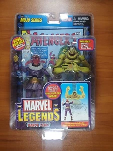 BARON ZEMO VARIANTE MOJO BAF cabeza y torso superior Marvel Legends 2006 ToyBiz - Imagen 1 de 5
