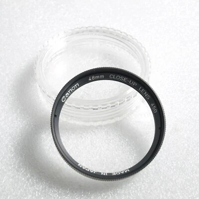 Canon 48mm Close Up Lens 450 filter NEW NOS 35mm SLR film DSLR Digital - Image 1 of 3