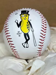 Planters Mr. Peanut Logo Baseball - (1 bx / 12ea ) - NEW 1991 - Picture 1 of 10
