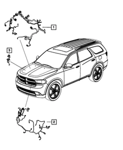 Genuine Mopar Headlamp To Dash Wiring 68085863AC - Bild 1 von 1