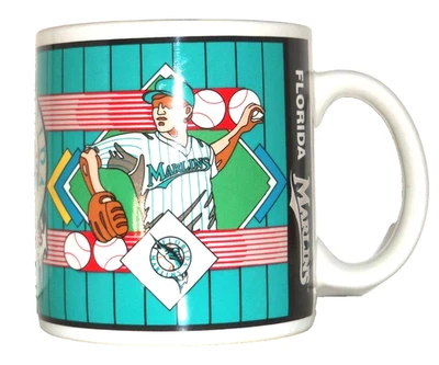 Taza de café Florida Marlins 1993 vintage MLB béisbol Foto 1 de 3