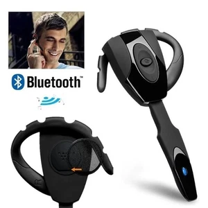 New Trucker Wireless Mic Blue Parrot Bluetooth Noise Cancelling Headset Earpiece - Picture 1 of 20