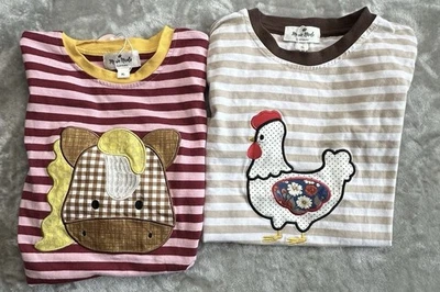 Marie Nicole Clothing Chicken Horse Shirts Bundle Girls Size XL (5) *See SzChart - Image 1 of 4