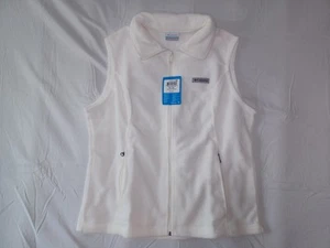 NWT Columbia Women's Benton Springs Vest Sea Salt XL New Zipper Pockets - Picture 1 of 13