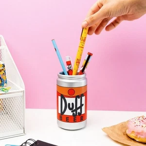 Offizielles The Simpsons Duff Dose Stift Topf & Schreibset - Bild 1 von 4