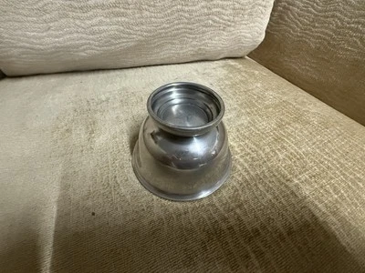 Preisner  Pewter Pedestal Bowl 2006 Unengraved, 6 inch diameter - Image 1 of 4