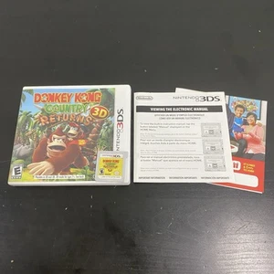 Donkey Kong Country Returns 3D (3DS, 2013) completo TESTATO CIB - Foto 1 di 10