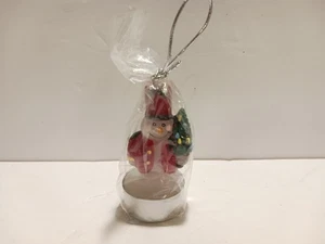 Vintage Frosty der Schneemann Kerze Weihnachtsschmuck  - Bild 1 von 4