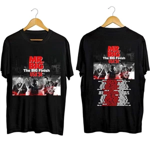 Mr Big The Big Finish Tour 2024 T-Shirt schwarz Geschenk Fans Musik - Bild 1 von 1