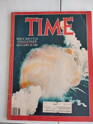 Time Magazine February 10, 1986 NASA Space Shuttle Challenger Disaster - Image 1 of 3