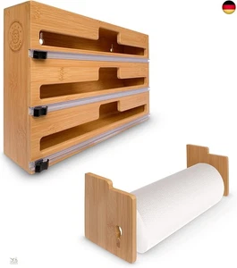 bir-Store, 4 in 1 Folienschneider mit optional Küchenrollenhalter - - Bild 1 von 9