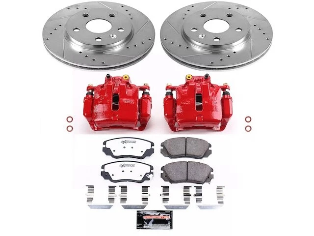 Kit de pastillas de freno delanteras y rotor para Buick LaCrosse 2013 2014 PX335ZG 2012-2016 Foto 1 de 1