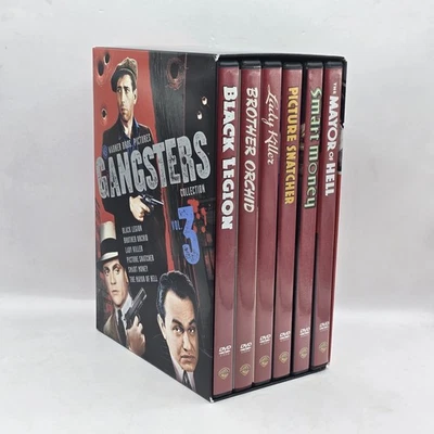 Gangsters Collection - Volume 3 (Warner Brothers) (DVD Box Set, 2008, 6-Discs) - Image 1 of 2