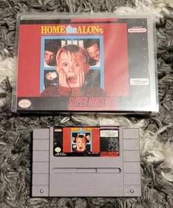 Home Alone Super Nintendo SNES, 1991 In Case with Box Art, Tested and Works - Picture 1 of 2
