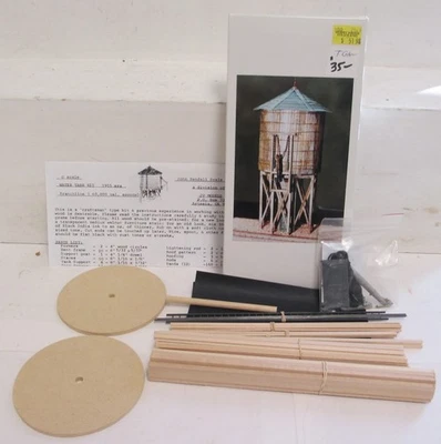 JV Models 4012 O Scale Branchline Water Tower Building Kit - Image 1 of 3