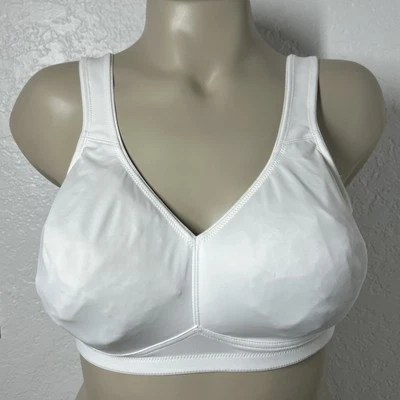 Sujetador Rosa Faia Doble Suave 48A Color Blanco Cómodo Soporte Sin Alambres Foto 1 de 4