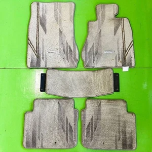 Toyota Aristo JZS160 JZS161 S300 OEM Floor Mat Set Walnut Trim Used 2003 JDM - Picture 1 of 10